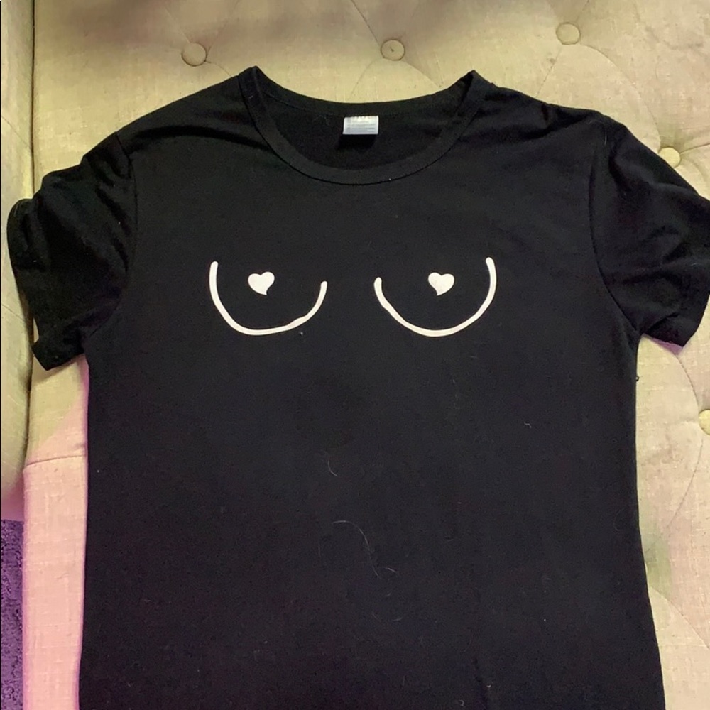 boob t-shirt